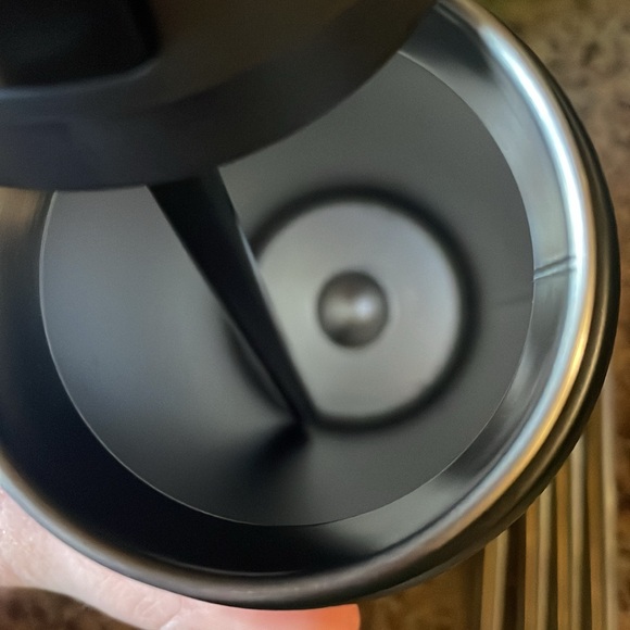 Owala Gold and Black Water Bottle - Picture 3 of 4